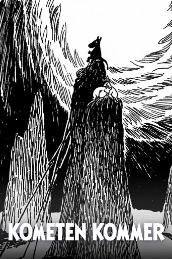 Series poster for Kometen kommer - uppläst och illustrerad av Tove Jansson (2026)