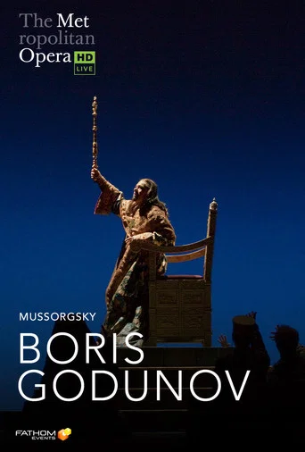 Movie poster for The Metropolitan Opera: Boris Godunow (2021)