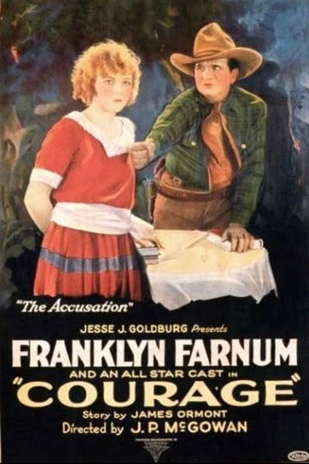 Movie poster for Courage (1924)