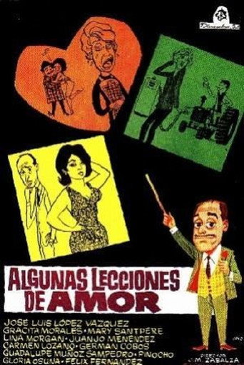 Algunas lecciones de amor poster
