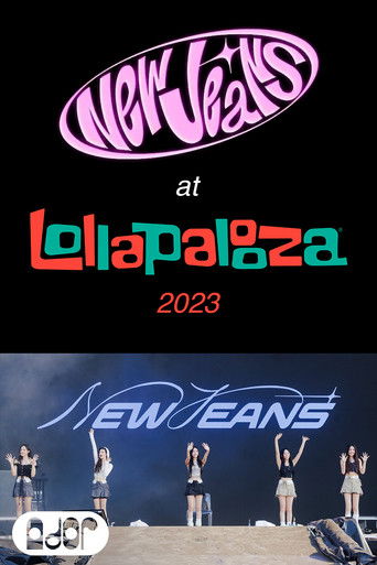 NewJeans: Live at Lollapalooza 2023 poster