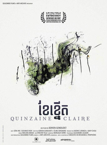 Movie poster for Quinzaine Claire (2017)