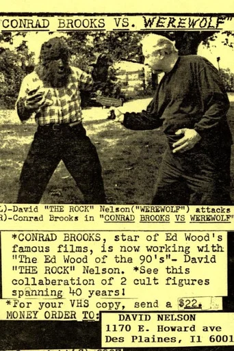 Movie poster for Conrad Brooks vs. the Werewolf (1994)