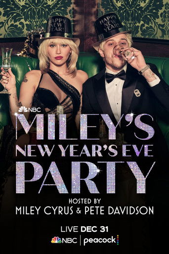 Miley's New Year's Eve Party Hosted by Miley Cyrus and Pete Davidson poster