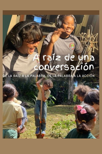Movie poster for A Raíz de una conversación