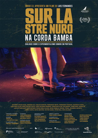 Movie poster for Sur la Stre Nuro - Na Corda Bamba: Diálogos Sobre o Experimentalismo Sonoro em Portugal
