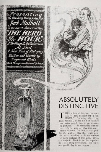 Movie poster for The Hero of the Hour (1917)