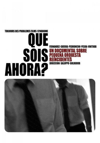 Movie poster for Qué sois ahora? (2011)