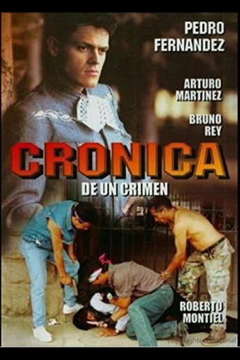 Crónica de un crimen poster