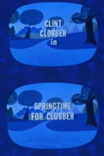 Movie poster for Springtime for Clobber (1958)