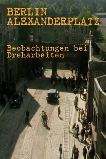 Movie poster for Notes on the Making of 'Berlin Alexanderplatz' (1980)