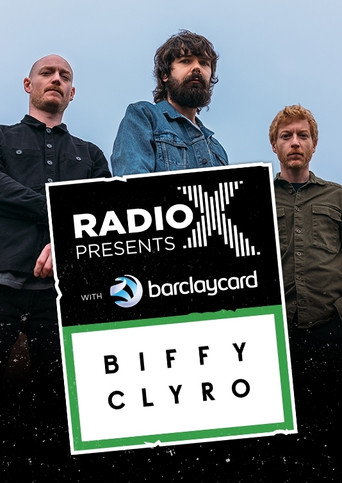 Movie poster for Biffy Clyro with Barclaycard - Live from St John at Hackney Church (2022)