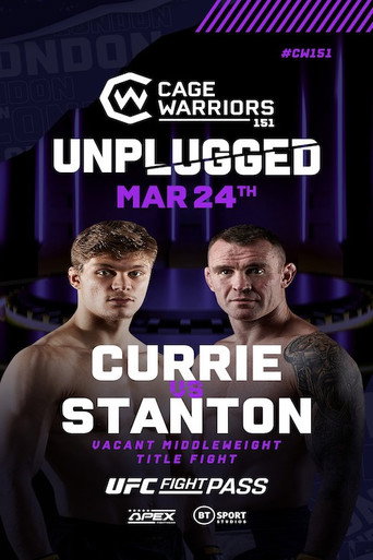 Movie poster for Cage Warriors 151: Unplugged (2023)