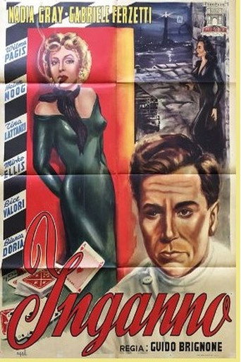 Movie poster for Inganno (1952)
