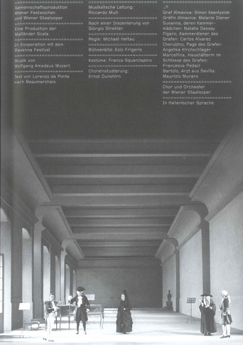 Movie poster for Le Nozze di Figaro (2001)