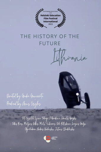 Movie poster for The History of the Future. Lithuania (2022)