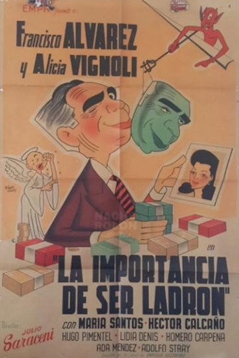 Movie poster for La importancia de ser ladrón (1944)