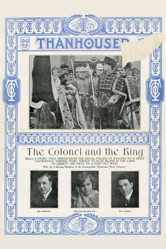 Movie poster for The Colonel and the King (1911)
