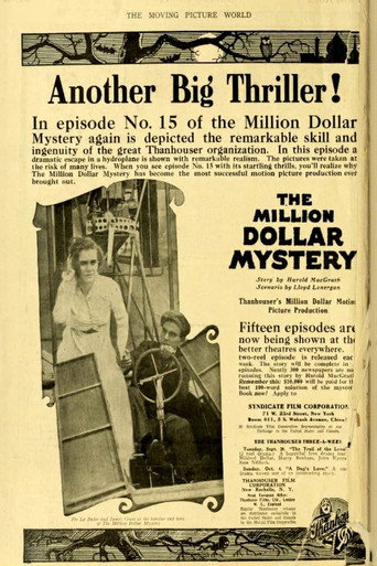 Movie poster for Million Dollar Mystery (1927)