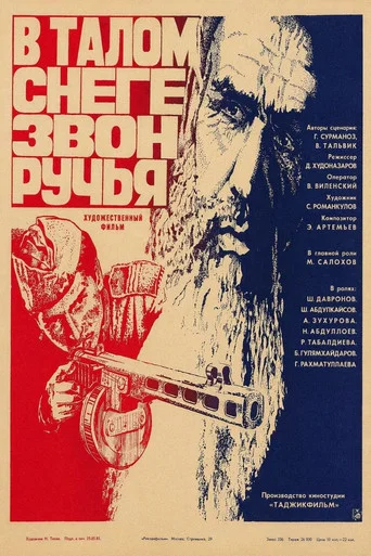 Movie poster for The Sound of a Stream in Melting Snow (1983)