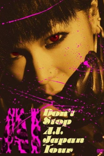 Movie poster for DON'T STOP A.I. JAPAN TOUR (2008)