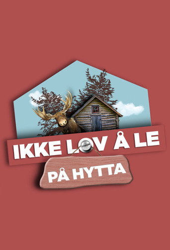 Series poster for Ikke lov å le på hytta (2021)
