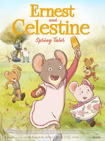 Movie poster for Ernest & Celestine – Spring Tales (2024)