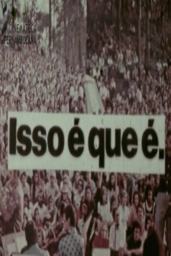 Movie poster for Isso é Que é (1974)