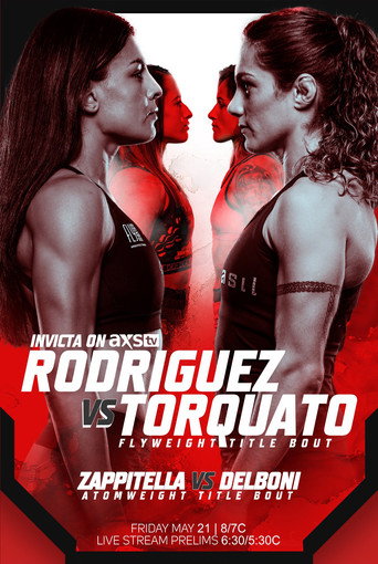 Movie poster for Invicta FC on AXS TV: Rodríguez vs. Torquato (2021)