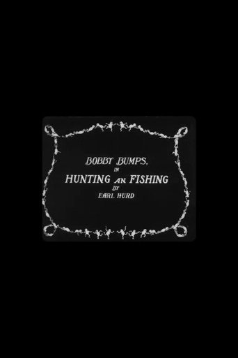 Movie poster for Bobby Bumps in Hunting and Fishing (1921)