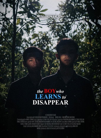 Movie poster for The Boy who Learns to Disappear
