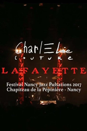 Movie poster for CharlElie Couture, Lafayette (2017)