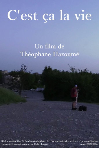 Movie poster for C'est ça la vie (2026)