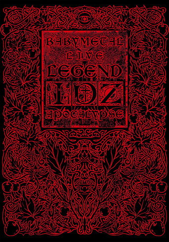 Movie poster for Babymetal: Live Legend I, D, Z Apocalypse (2012)