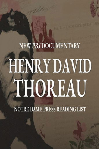 Henry David Thoreau poster