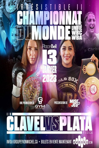 Movie poster for Kim Clavel vs. Jessica Nery Plata (2023)