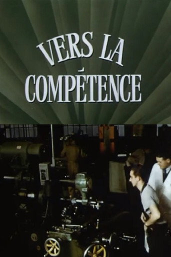 Movie poster for Destination: Competence (1955)