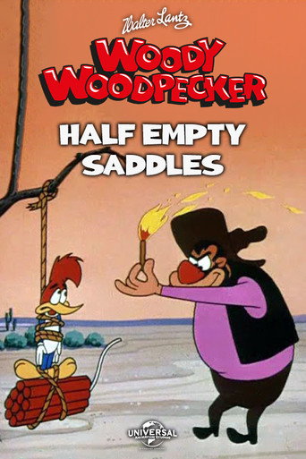 Movie poster for Half Empty Saddles (1958)