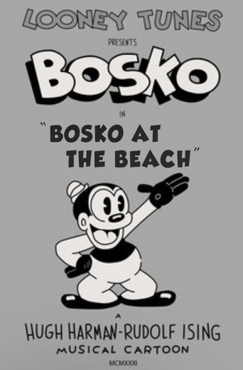 Movie poster for Bosko at the Beach (1932)