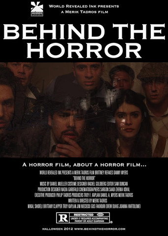 Movie poster for Behind the Horror (2013)