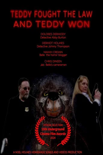 Movie poster for Teddy Fought the Law and Teddy Won (2024)