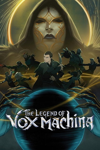 Series poster for The Legend of Vox Machina (2022)