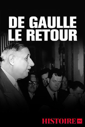 De Gaulle le retour : 13 mai 1958 poster