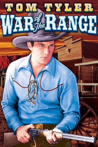 Movie poster for War of the Range (1933)