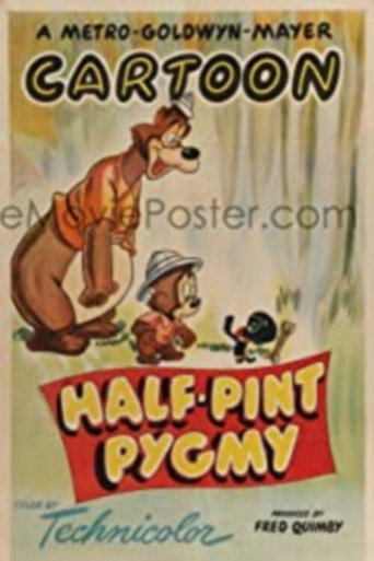 Movie poster for Half-Pint Pygmy (1948)