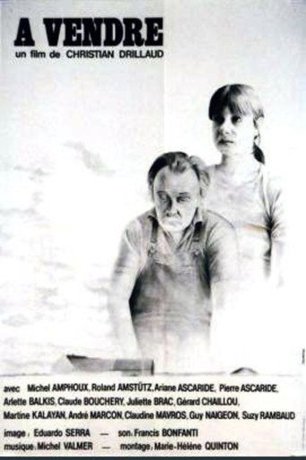 Movie poster for À vendre (1980)