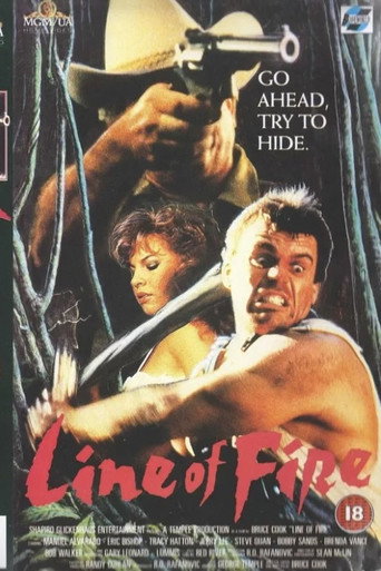 Movie poster for Line of Fire (1991)