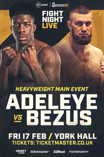 Movie poster for David Adeleye vs. Dmytro Bezus (2023)