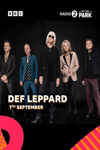 Def Leppard Radio 2 in the Park 2025 poster