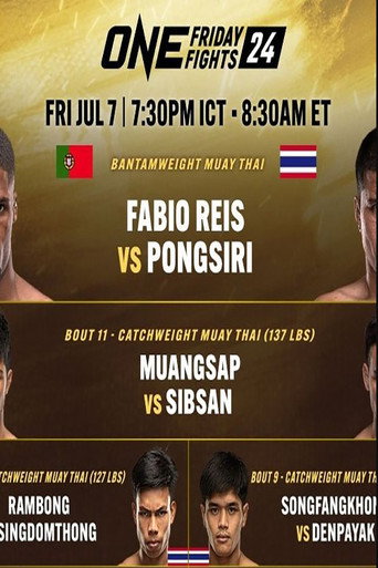 Movie poster for ONE Friday Fights 24: Reis vs. Pongsiri 2 (2023)